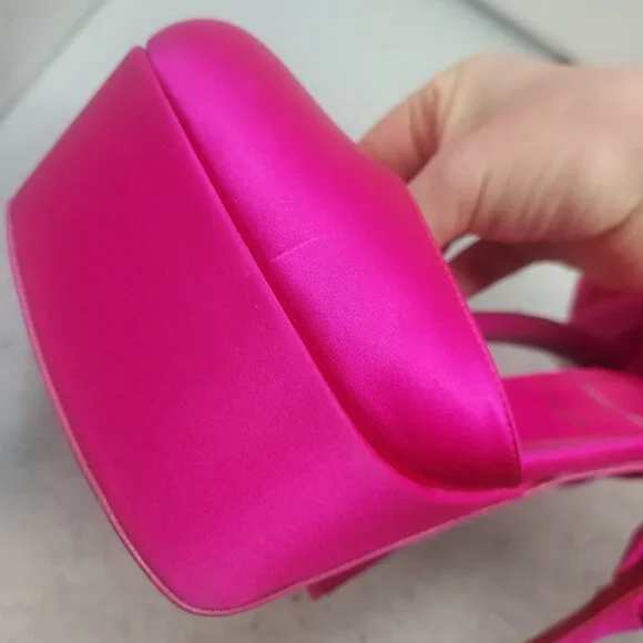 CHRISTIAN LOUBOUTIN Pink Maria Frou Alta Satin Platform Pump Shoe - Picture 10 of 14